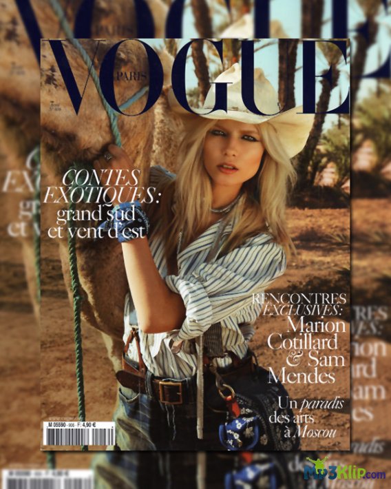 Наташа Поли (Natasha Poly) для Vogue (фото)