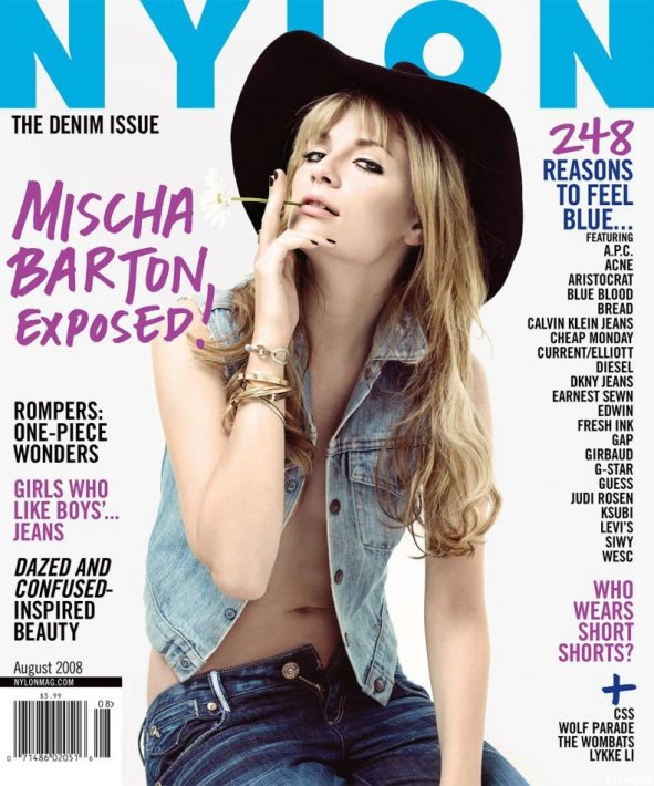 Миша Бартон (Mischa Barton) в журнале Nylon