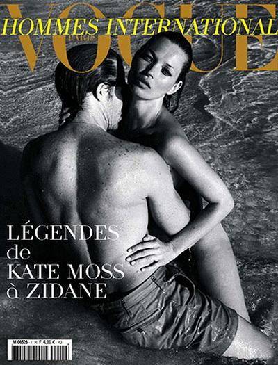Кейт Мосс обнажилась для Vogue Hommes