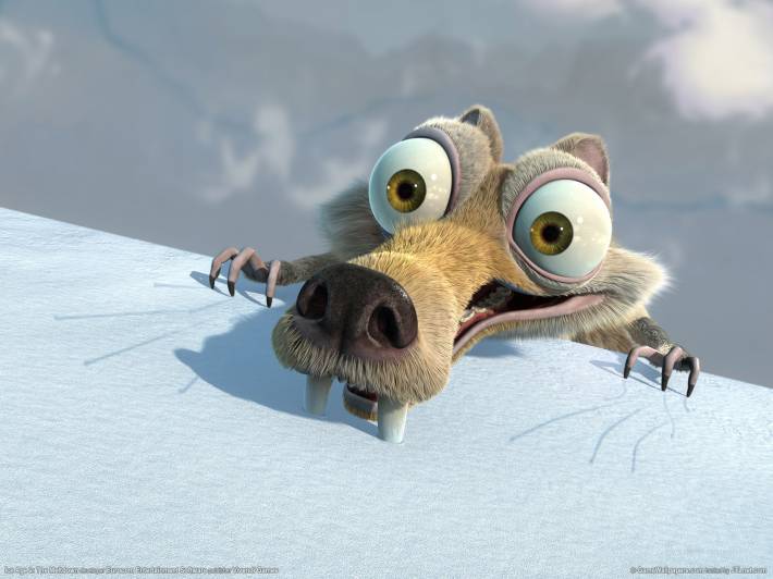 ice age, белка, ледниковый период, фильм