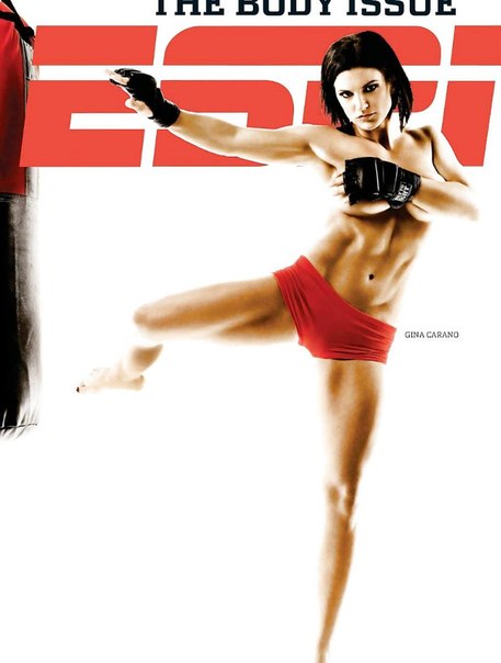 Gina Carano - зайчик в трусиках