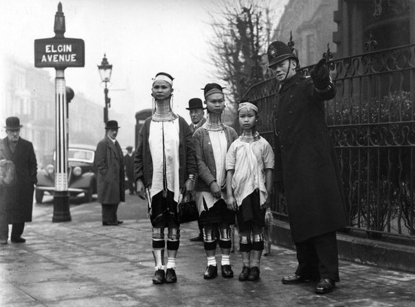 Бирманские женщины в Лондоне, 1935 год.